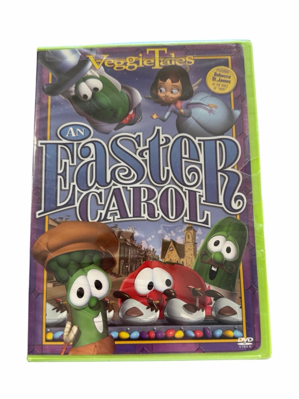 New Veggie-Tales An Easter Carol 2004 DVD